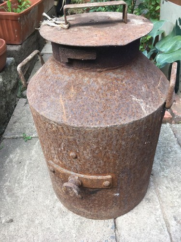Garden milk churn - garden, with