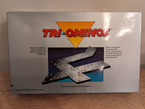 Vintage 1986 triominos - vintage,