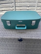 Antler Vintage Green Suitcase Luggage Lock Key Storage Home Decor 