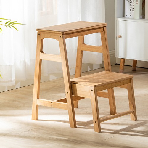 Bamboo wooden step - bamboo, stool