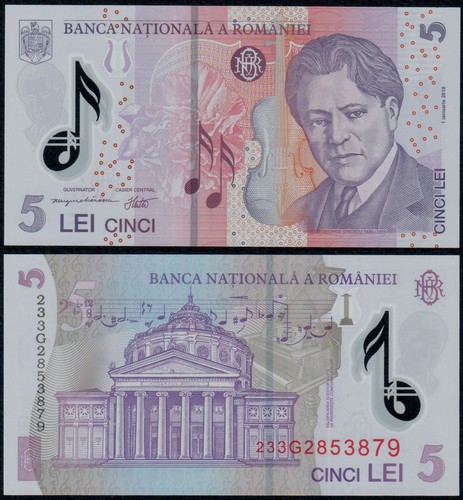 Romania lei 2018 - romania,