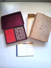 Vintage Bezique & Rubicon Card