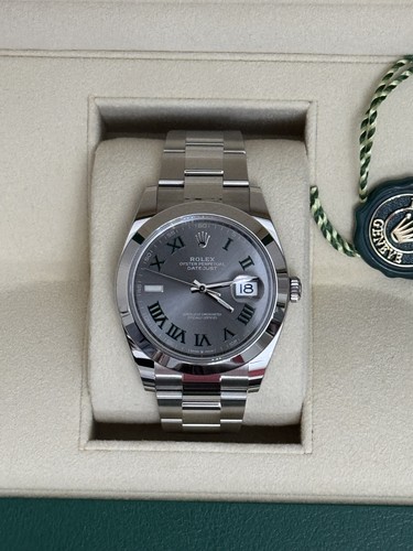 Rolex datejust grey - rolex,