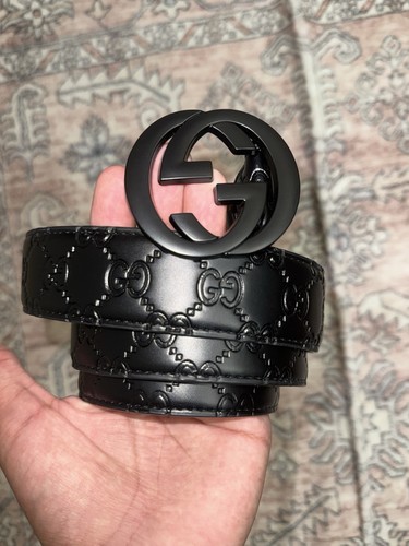 Gucci belt black - belt, size