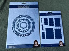 Tattered lace metal dies - metal, x2