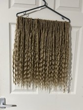 50 Double End Curly Dreadlocks Dreads Hair Extensions Braid In 100 Full Head