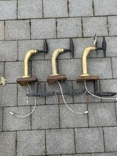 3 Brass Bar Wine Dispensing Taps Used For Spares Only Not Tested