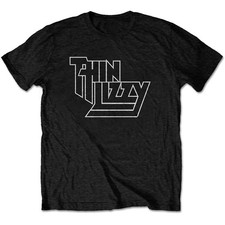 Thin Lizzy Logo Official Mens