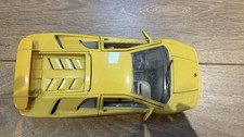 Burago 1/18 Scale Die Cast Model Lamborghini Diablo Yellow Car 1990 