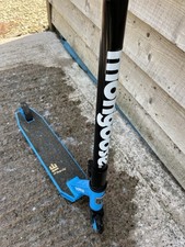 Mongoose Scooter Black And Blue Kids Stunt Scooter For Kids Ages 11-16