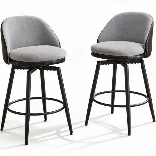 Back footrest pack swivel - footrest, 2-pack