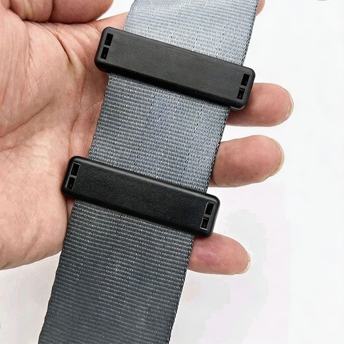 Black vehicle parts seat belt - seat,