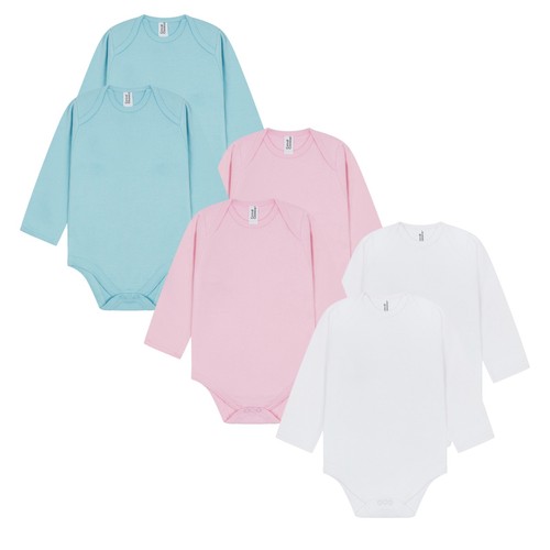 Pack baby bodysuits - baby, long