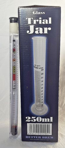 Unused 250ml glass - unused,