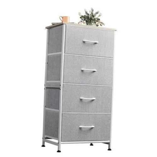 Light grey dresser for bedroom - grey,