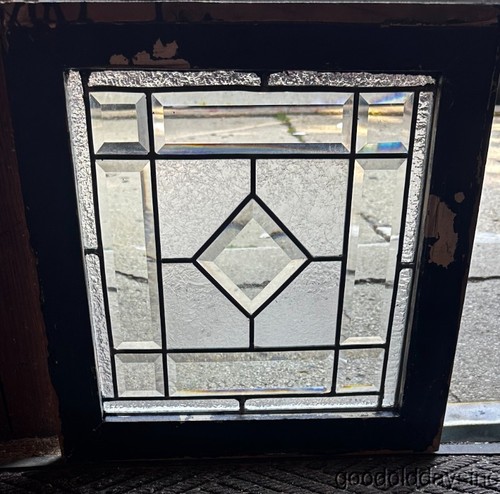 Antique chicago beveled - beveled, glass