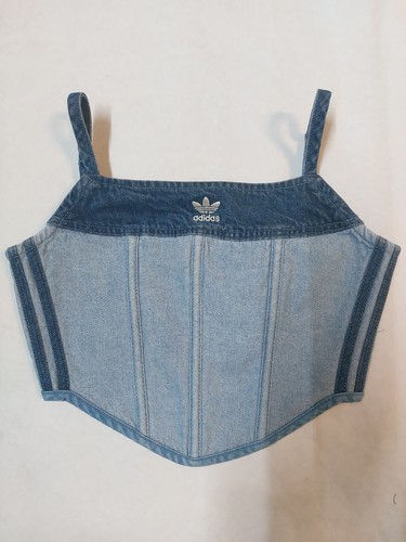 Adidas womens denim corset - adidas,