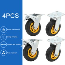 4 x Heavy Duty 6" Swivel