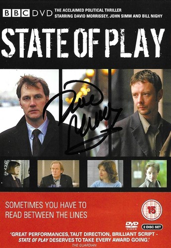 David morrissey signed state - signed,