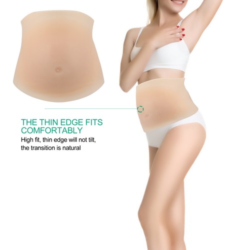 Fake pregnancy belly - —fake,