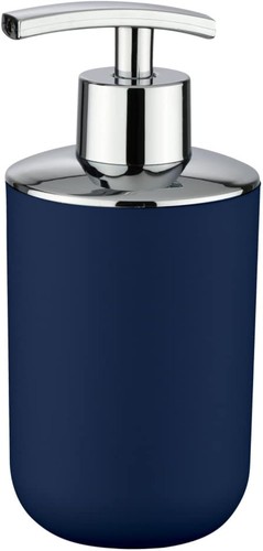 Dark blue soap dispenser - blue, 320ml
