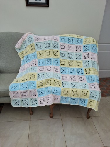 Hand crochet patchwork - crochet,