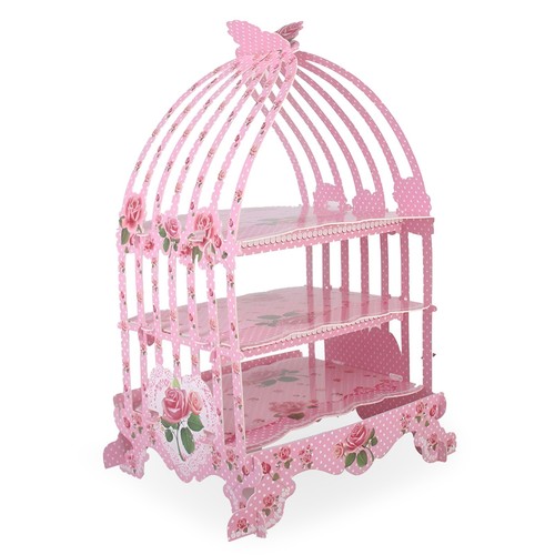 Cupcake stand floral - cupcake,