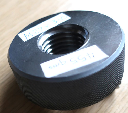 M27 screw thread ring - screw,