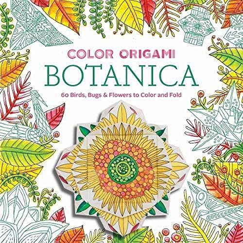 Color origami botanica - color, origami: