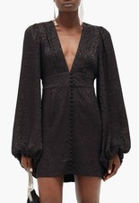 Rat & Boa Black Isabella Mini Dress Size M