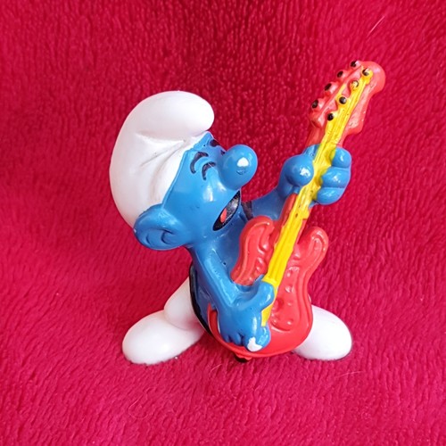 Vintage peyo schleich rock - vintage,