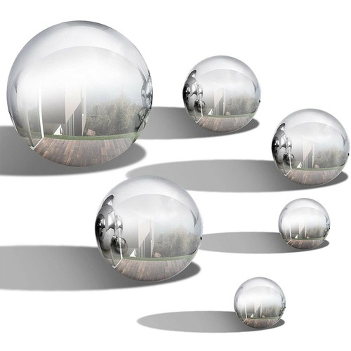 6pcs stainless steel - 6pcs, mirror