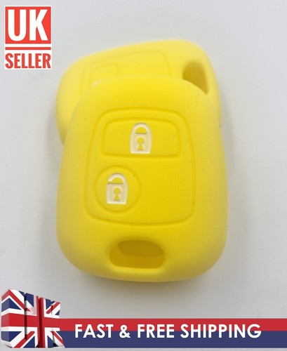 Yellow car key silicone - yellow,