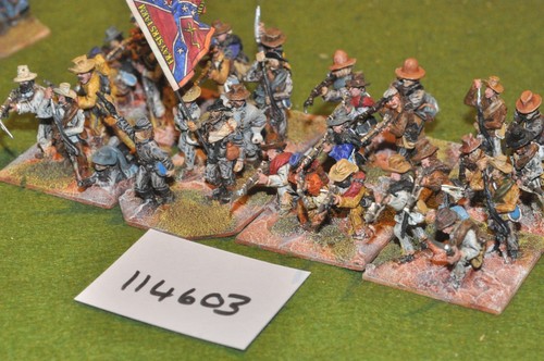 28mm acw confederate regt - /,