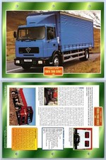 Foden 2000 Series - 1990 - Flatbeds & Tippers Atlas Trucks Maxi Card