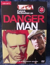 DANGER MAN.  1960s TV SERIES.  COMPLETE 47 EPISODE BOXSET. inc EXTRAS.