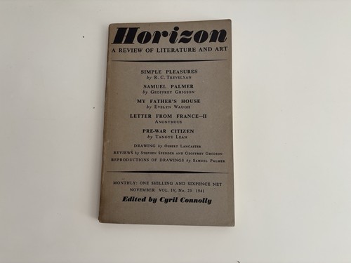 Magazine horizon review - magazine, a
