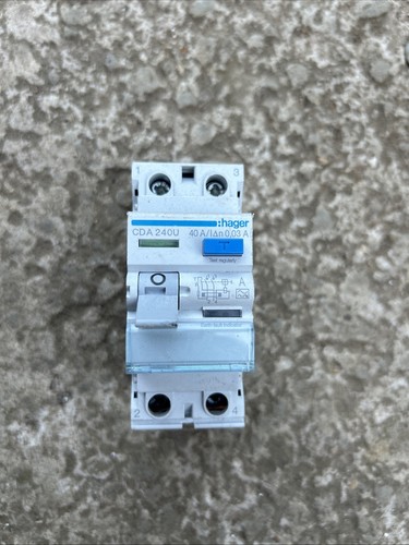 Hager cda 240u 40a amp - 40a,