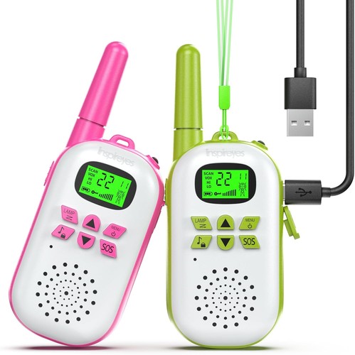Inspireyes rechargeable walkie - rechargeable,