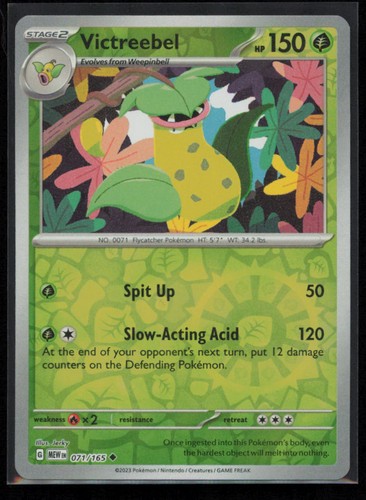 Victreebel 071 165 - victreebel, pokemon
