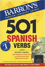 501 Spanish Verbs: 7th Ed W/CD ROM a... by Kendris, Theodore Mixed media product