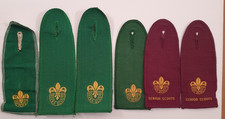 6 x Vintage Scouts Epaulettes