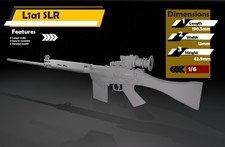 1/6 scale L1A1 SLR rifle