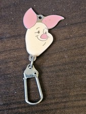 Vintage Disney Piglet Charm Keychain  Winnie The Pooh       *69*