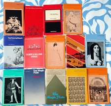 14 x Opera Concert Programmes