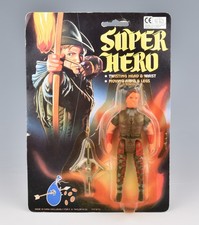 Vintage F. H. Taylor Super Hero Will Scarlet Bootleg Action Figure 1990's *MOC*