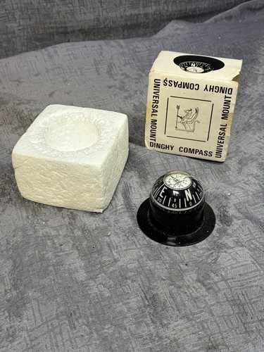 Vintage dinghy compass with - vintage,