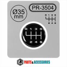 Gear knob shift pattern - gear, lever