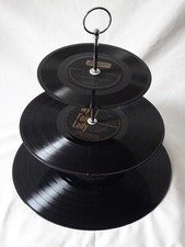 Retro Vintage Upcycled  3 Tier