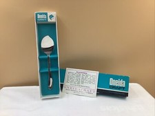 ONEIDA CRAFT Vintage VANESSA STAINLESS STEEL JAM / PRESERVE SPOON New Unused